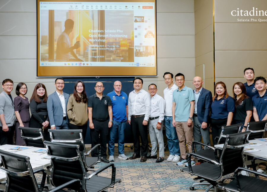 Workshop: Định vị thương hiệu Citadines – Nâng tầm giá trị Selavia Phú Quốc 
